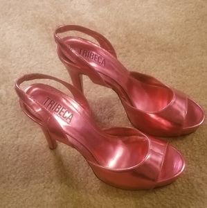 ❤SALE! Kenneth Cole Hot Pink/Heels/Shoes